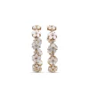 Stephen Dweck Colorbloom 8mm White Mother of Pearl Flower and White Diamond 0.35ct Earring in 18K Gold< Earrings