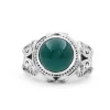 Stephen Dweck Garden of Stephen 7.72ct Green Onyx Ring in Sterling Silver< Rings
