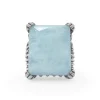 Stephen Dweck Garden of Stephen Faceted Aquamarine Ring in Sterling Silver< Rings