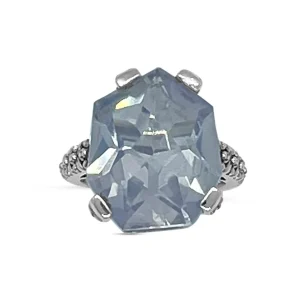 Stephen Dweck Garden of Stephen Faceted Lavender Moon Quartz Ring Sterling Silver< Rings