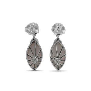 Stephen Dweck Garden of Stephen Moonstone Earring in Sterling Silver< Earrings