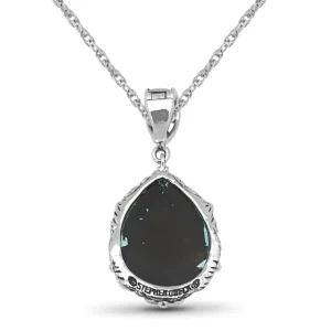 Stephen Dweck Garden of Stephen Natural Quartz and Mother of Pearl Pendant in Sterling Silver< Necklace
