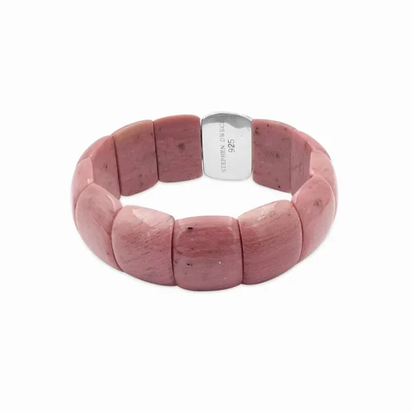 Stephen Dweck Garden of Stephen Rhodonite Bracelet with Sterling Silver< Bracelets