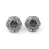 Stephen Dweck Kyoto Black Diamond 1.00ct Earrings in Sterling Silver< Earrings