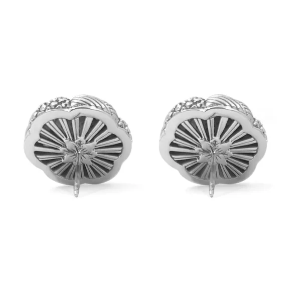 Stephen Dweck Kyoto Black Diamond 1.00ct Earrings in Sterling Silver< Earrings