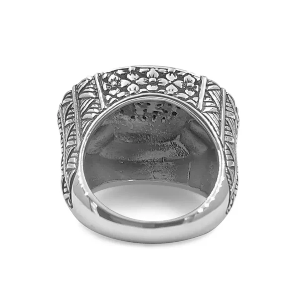 Stephen Dweck Kyoto Black Diamond 0.60ct Ring in Sterling Silver< Rings