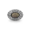 Stephen Dweck Kyoto 0.60ct Yellow Diamond Ring in Sterling Silver< Rings