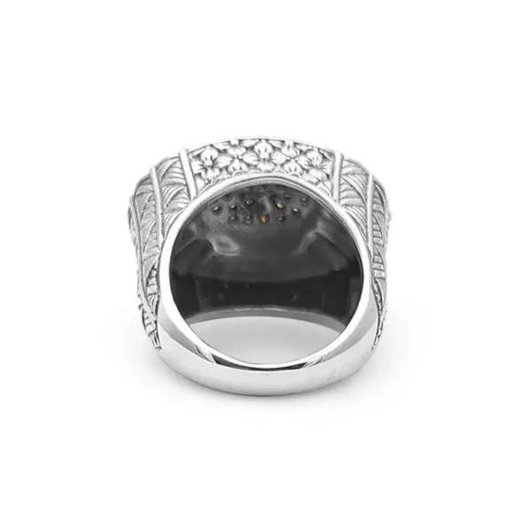 Stephen Dweck Kyoto 0.60ct Yellow Diamond Ring in Sterling Silver< Rings