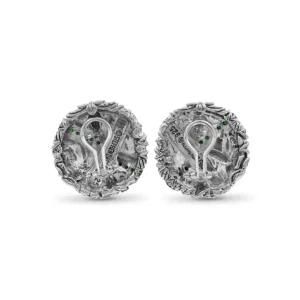 Stephen Dweck Kyoto Emerald Earrings in Sterling Silver< Earrings