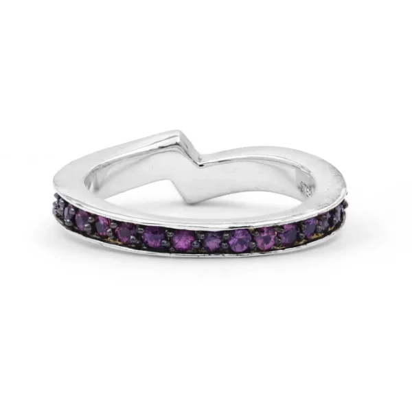 Stephen Dweck Kyoto Pink Sapphire 1.25ct Ring in Sterling Silver< Rings