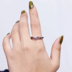 Stephen Dweck Kyoto Pink Sapphire 1.25ct Ring in Sterling Silver< Rings