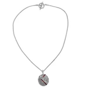 Stephen Dweck Kyoto Ruby 0.50ct Pendant in Sterling Silver< Necklace