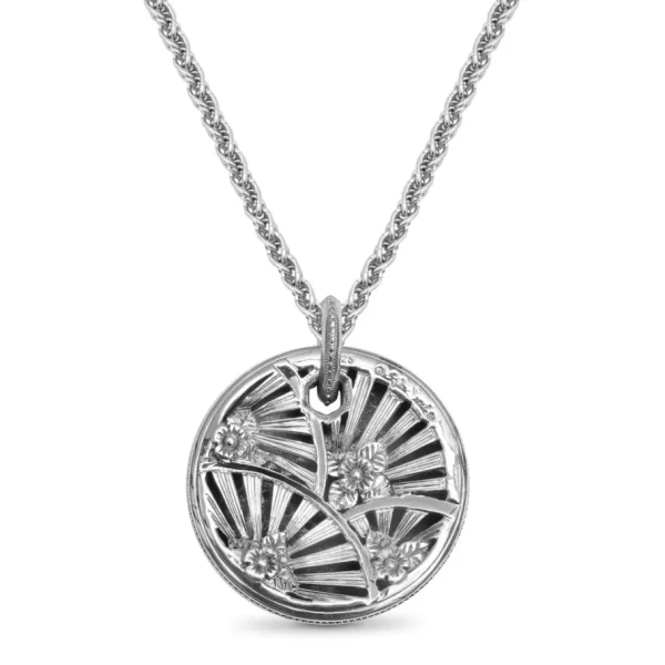 Stephen Dweck Kyoto Ruby 0.75ct Pendant Large in Sterling Silver< Necklace