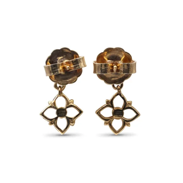Stephen Dweck Signature White Diamond 0.10ct 7mm, 11mm Earring in 18K Gold< Earrings