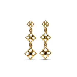 Stephen Dweck Signature White Diamond 0.20ct 7mm, 9mm, 11mm Earring in 18K Gold< Earrings