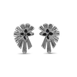 Stephen Dweck Sunray Sapphire 1.17ct and Diamond 0.58ct Earring in 18K Gold< Earrings