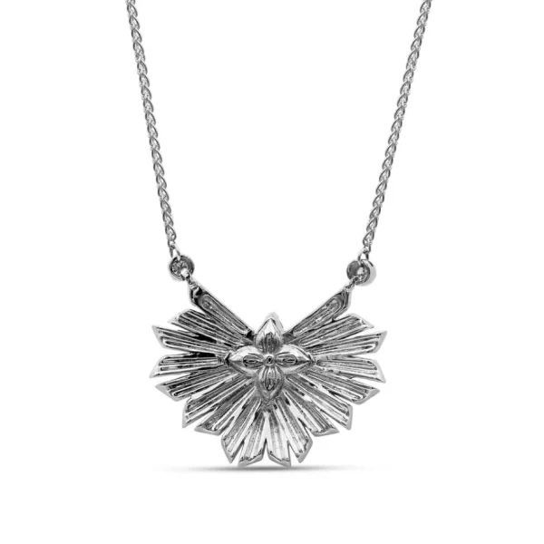 Stephen Dweck Sunray Sapphire 0.80ct and Diamond 0.85ct Pendant in 18K Gold< Necklace