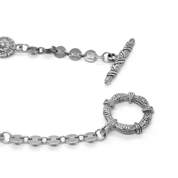 Stephen Dweck Terraquatic Multi-Hued Pearl Necklace in Sterling Silver< Necklace